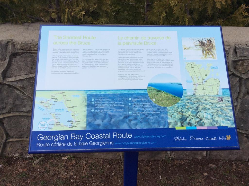 N' This On The Bay -Vacation Suite Wiarton Bagian luar foto
